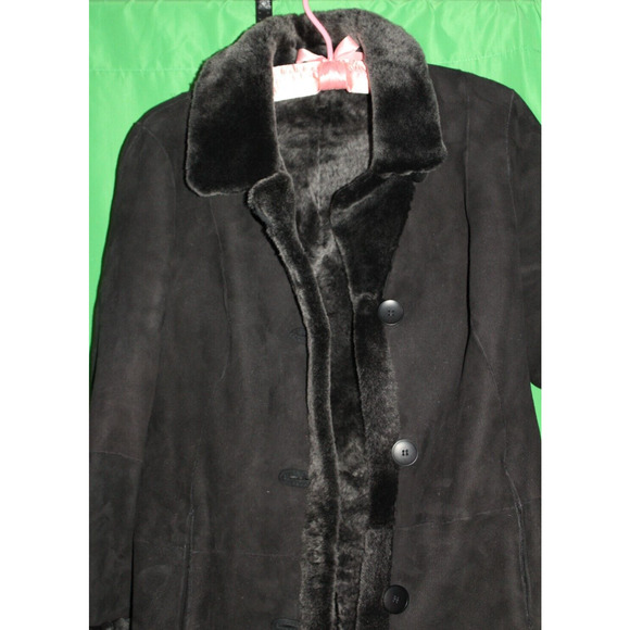 HSO Canada Saks Fur Salon Zzghetti Genuine Spanish Shearling Coat XS 41602062 - Picture 2 of 10